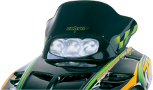 POWERMADD Windshield - 13.5" - Black - Arctic Cat 12220