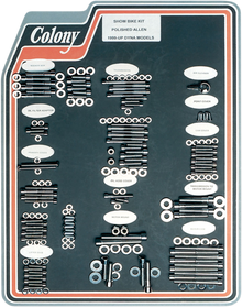 COLONY Bolt Kit - Complete/Motor - Socket-Head - '00-'06 Softail 1018-P