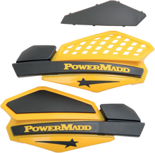 POWERMADD Star Series Handguards - Yellow/Black 34201