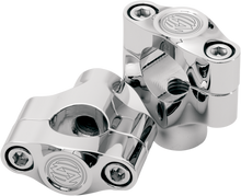 RSD Handlebar Risers for 1" Handlebars - 1-1/2" - Chrome 0208-2030-CH