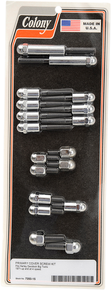 COLONY Acorn Screw Kit - Primary Cover 7350-15