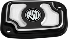 RSD Cafe Front Brake Master Cylinder Cover - FL - Contrast Cut 0208-2114-BM