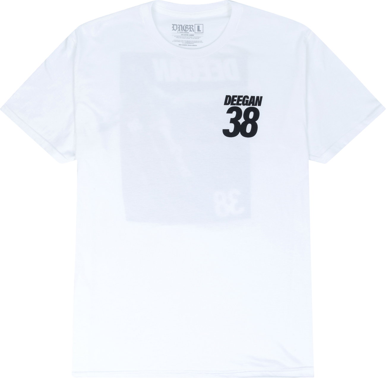 DEEGAN APPAREL MX2 T-Shirt - White - 2XL DMTSS3026WHT2XL
