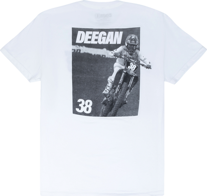 DEEGAN APPAREL MX2 T-Shirt - White - Medium DMTSS3026WHTM