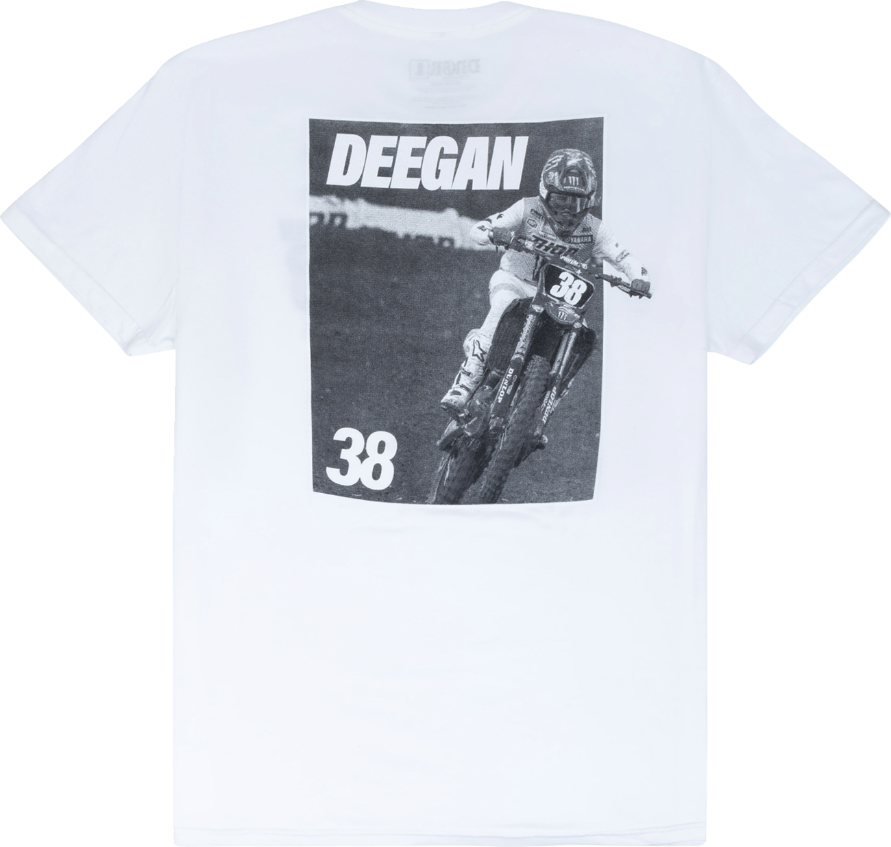 DEEGAN APPAREL MX2 T-Shirt - White - 3XL DMTSS3026WHT3XL