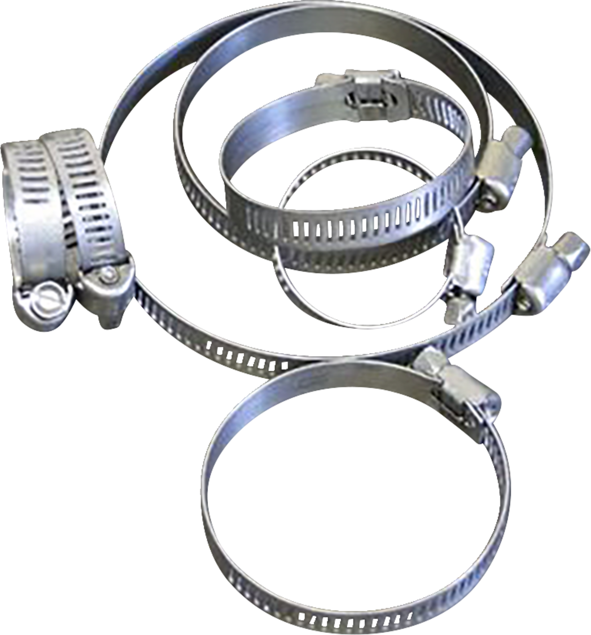 HELIX Hose Clamps - Worm Drive - 7 mm - 17 mm - 10 Pack 111-6205