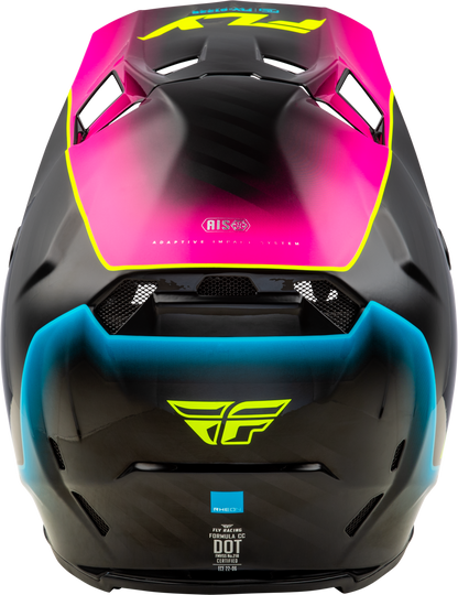 Formula Cc Underglow Helmet Black/Pink/Blue Md