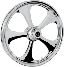 RC COMPONENTS Wheel - Nitro - Front - Dual Disc/without ABS - Chrome - 16x3.5 - '00-'07 FLT 16350-9917-92C