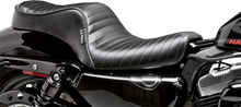 LE PERA Cherokee Seat - Pleated - Black - XL '04-'22 LK-026PT