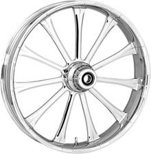 RC COMPONENTS Wheel - Exile - Front - Dual Disc/with ABS - Chrome - 21x3.5 21350-9031A-122