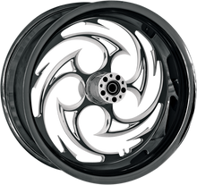RC COMPONENTS Wheel - Savage Eclipse - Rear - Single Disc/without ABS - Black Eclipse - 16x3.5 16350-9978-85E