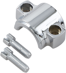 KLOCK WERKS Axle Cap - Lower Fork Leg - Chrome KWS-01-0010-C