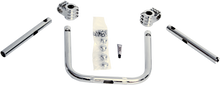 KLOCK WERKS Klip Hanger Handlebar for Indian - 10" - Chrome/Chrome KWH-04-0344