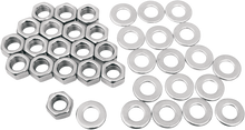 COLONY Hardware Kit - Rocker Box Nuts/Washers - Chrome - '66-'84 Harley-Davidson 8608-36