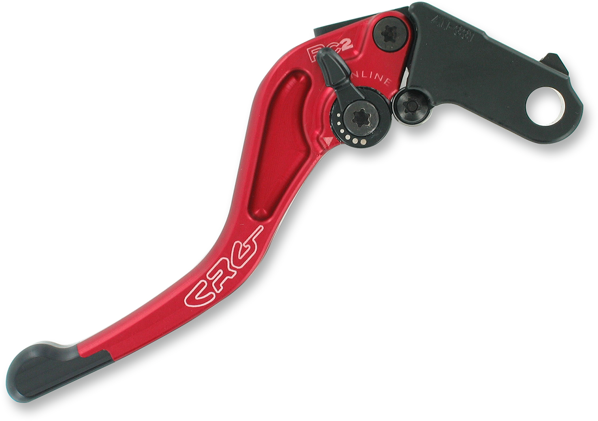 CRG RC2 Shorty Clutch Lever - Red 2AN-661-H-R