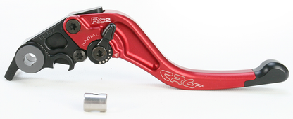 CRG RC2 Shorty Brake Lever - Red 2RB-517-H-R