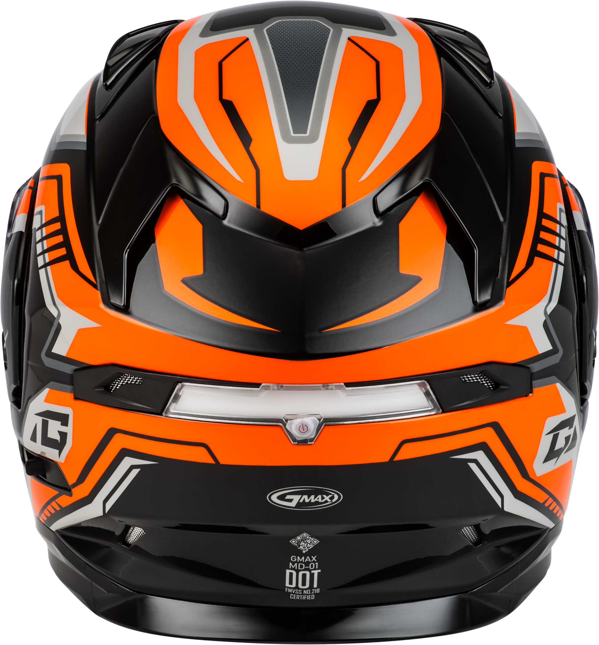 Md 01s Transistor Snow Helmet Orange/Black Xs