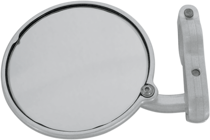 CRG Mirror - Hindsight/Bar End - Side View - Round - Chrome - Left - Each HS-201-L