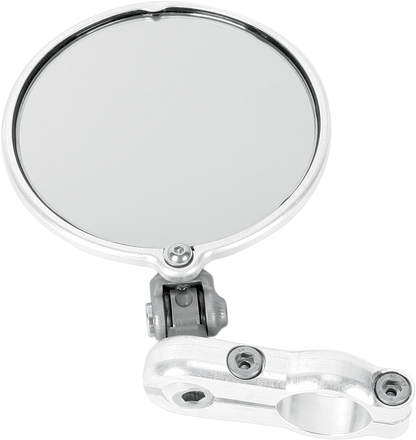 CRG Mirror - Hindsight LS - Side View - Round - Silver - Right - Each HSLS-201-R