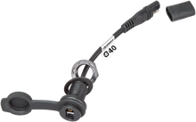 TECMATE Weatherproof SAE Thin Panel Mount Socket O-40 - Short O-40S