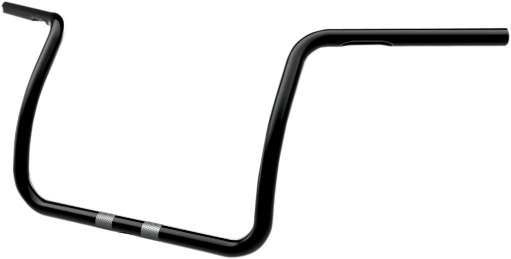 KHROME WERKS 1" 2+2 Custom Sweeper Handlebar - Black 300813A