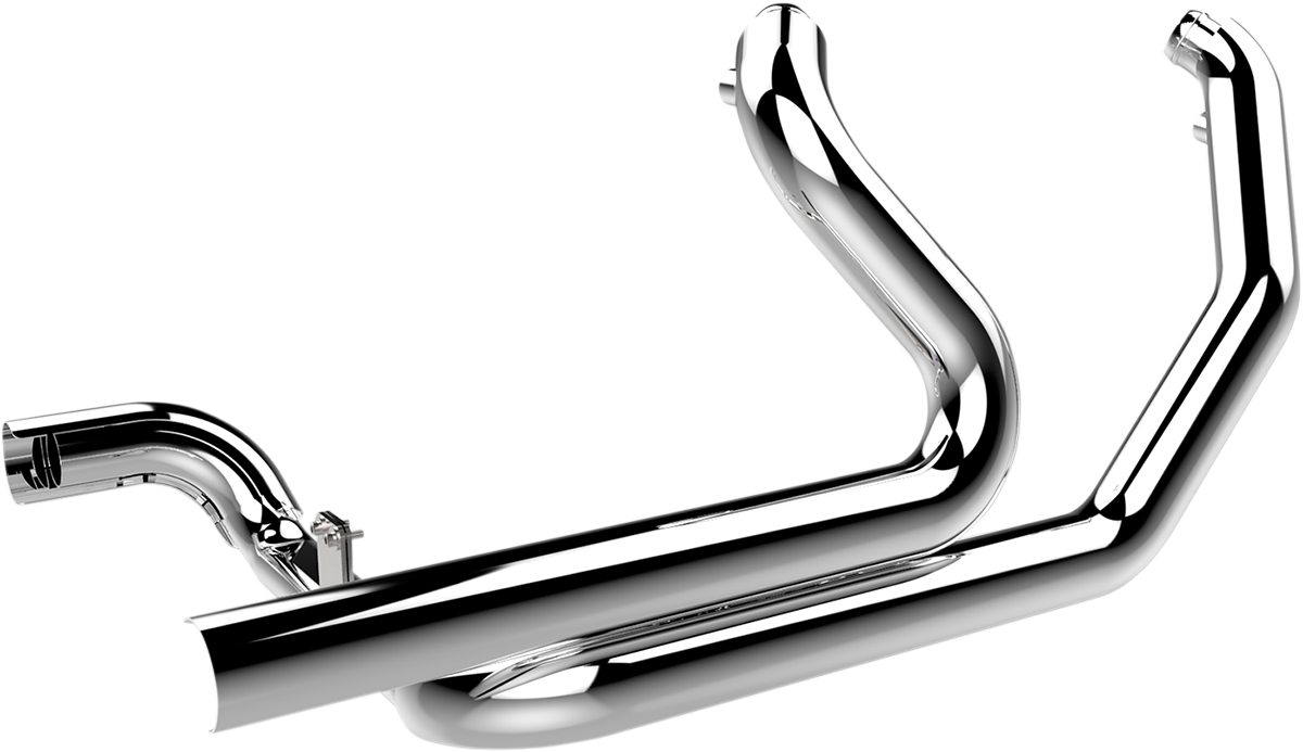 KHROME WERKS Aggressor 2-into-2 Crossover Headers - Chrome - FL 200670