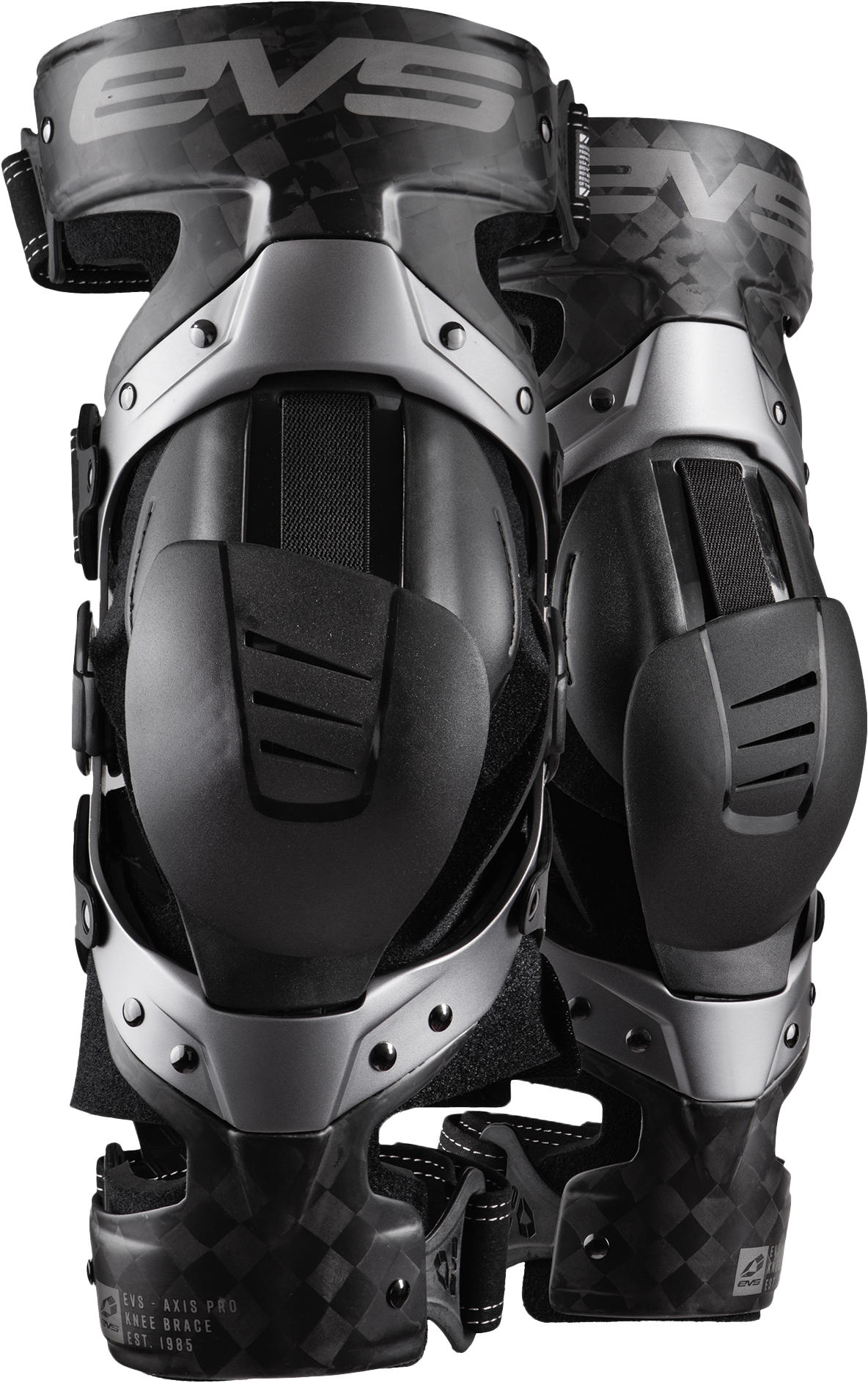 Axis Pro Knee Brace Pair Black/Grey Xl