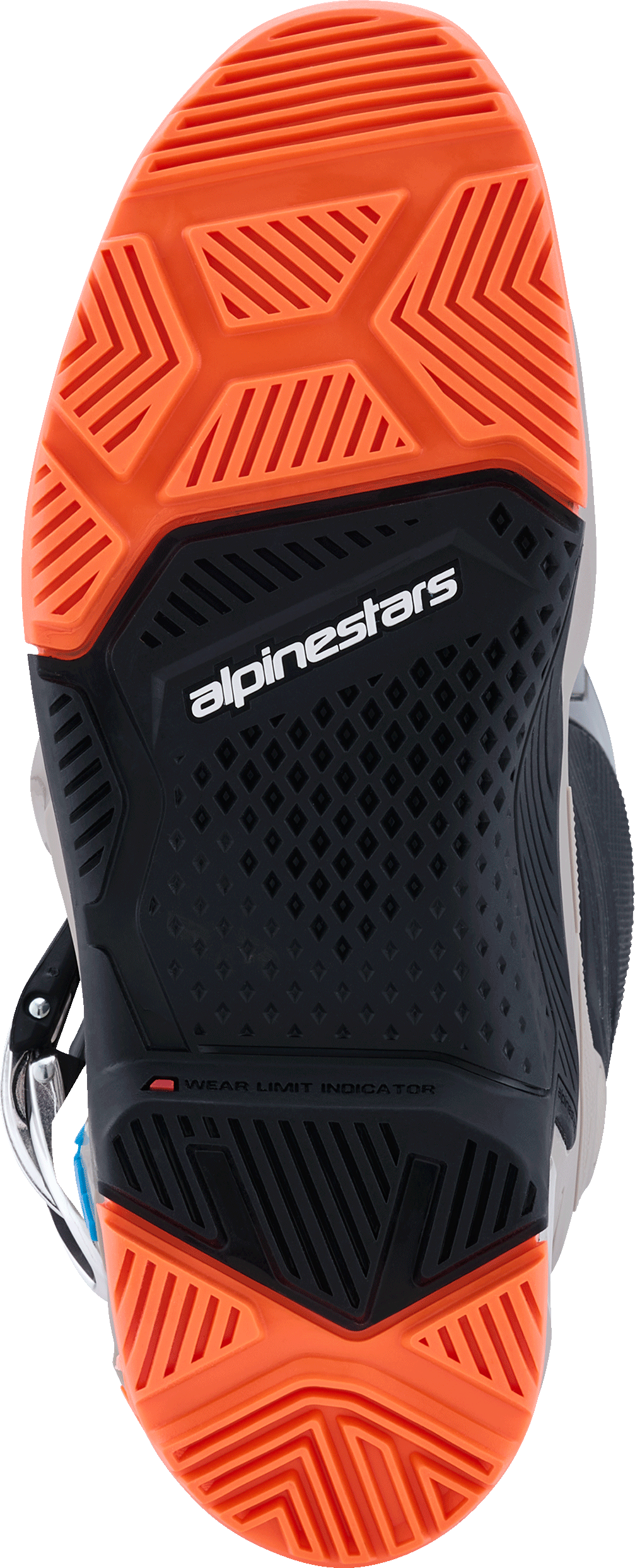 Tech 7 Enduro Blk/Warm Gry/Orange Fluo 12