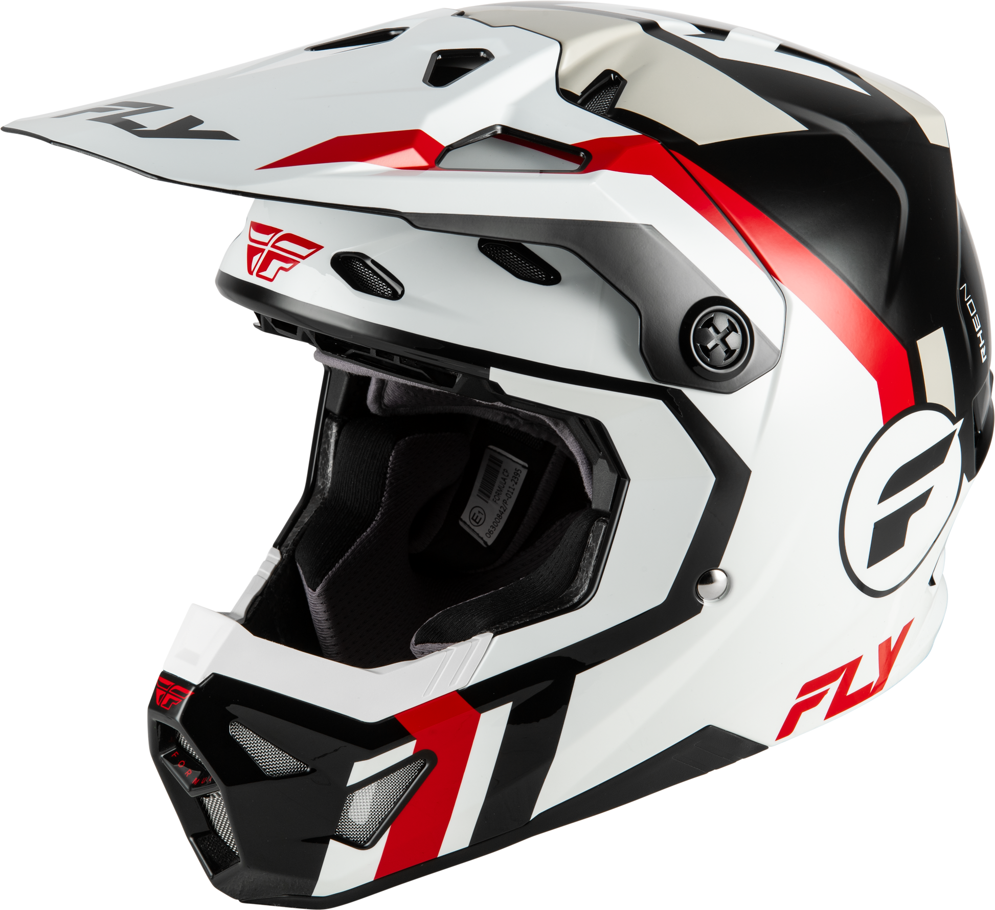 Formula Cp Seal Helmet White/Black/Red Xs