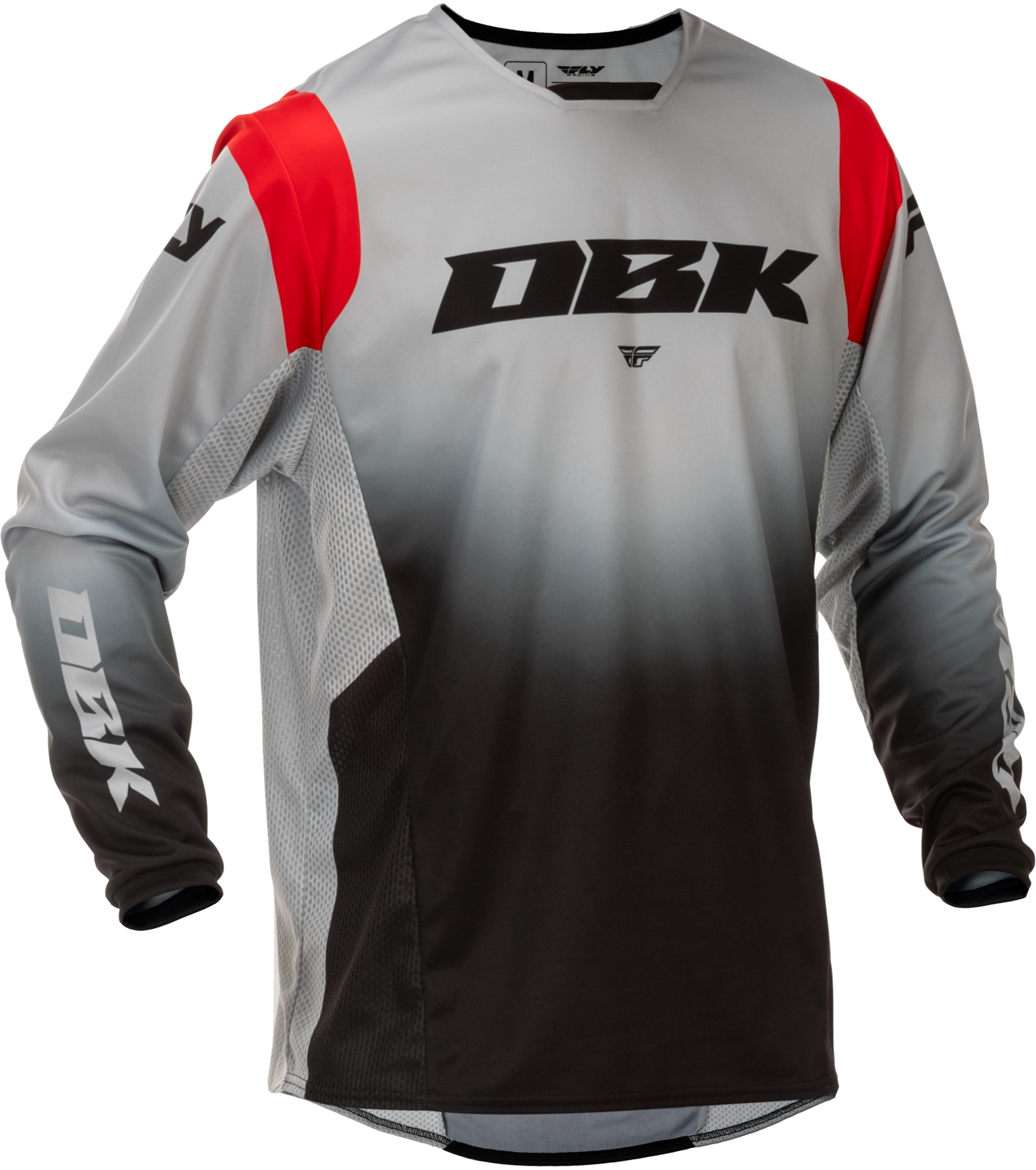 Kinetic Dbk Jersey Grey/Black/Red Md