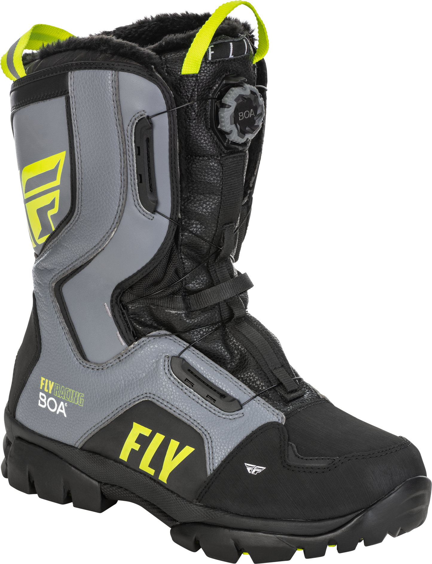 Marker Boa Boot Black/Grey/Hi Vis Sz 08