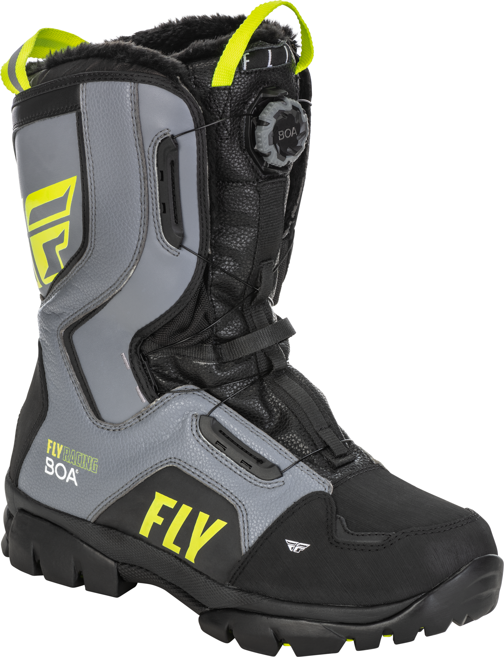 Marker Boa Boot Black/Grey/Hi Vis Sz 08