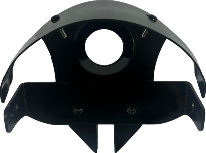 CUSTOM DYNAMICS LED Headlight - Shark Demon® - Pedestal Mount SD2-PM-W