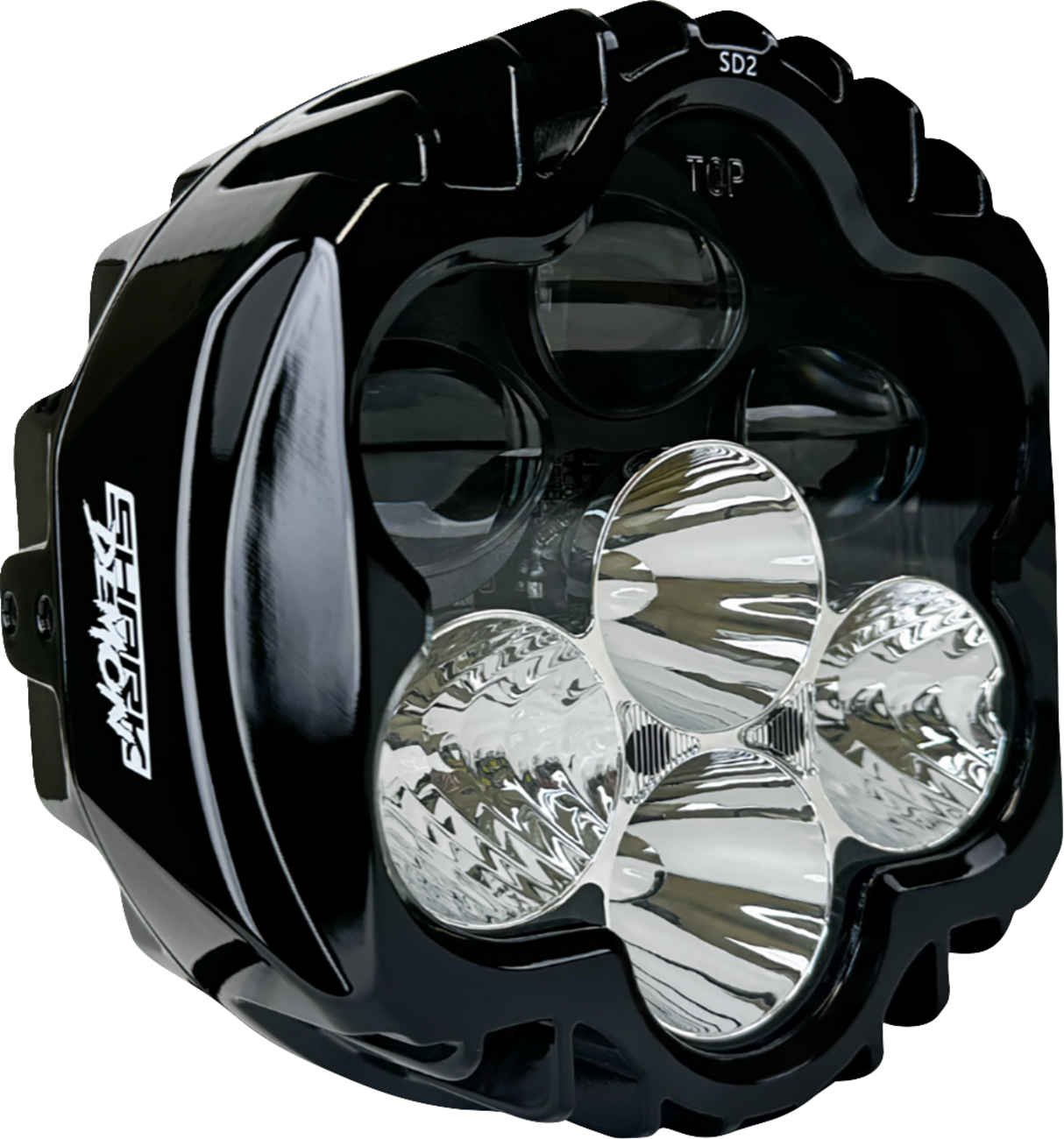 CUSTOM DYNAMICS LED Headlight - Shark Demon® - FLHX/SE SD2-23BAT-W