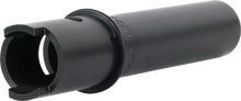 THRASHIN SUPPLY CO. Throttle Tube - Smooth - 1" - Touring TBW - Black TSC-2805-1