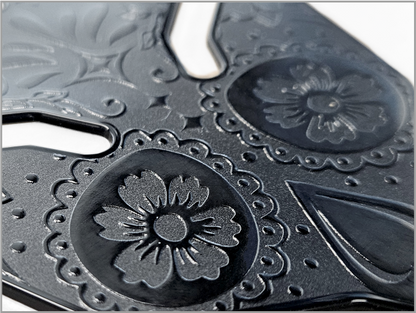 Ultra Thin Tank Pad Skull Black