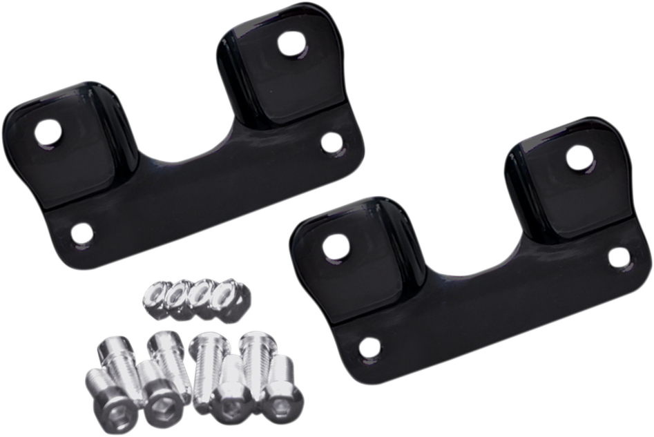 COVINGTONS Front Fender Relocator - Black - Touring '14-'23 C1311-B