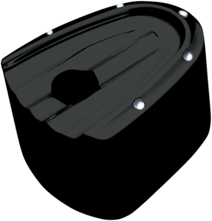 COVINGTONS Cover - Ignition Switch - Dimpled - Black C1247-B