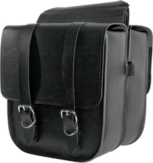 WILLIE & MAX LUGGAGE Adjustable Saddlebag - Standard - Black 58301-00
