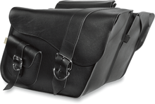 WILLIE & MAX LUGGAGE Ranger Slant Saddlebags - Large - Black 58750-00