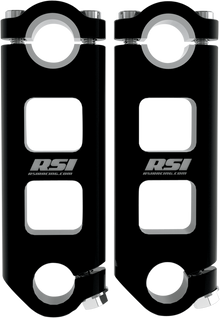 RACE SHOP INC. Pivoting Handlebar Risers - 5" PR-5-B
