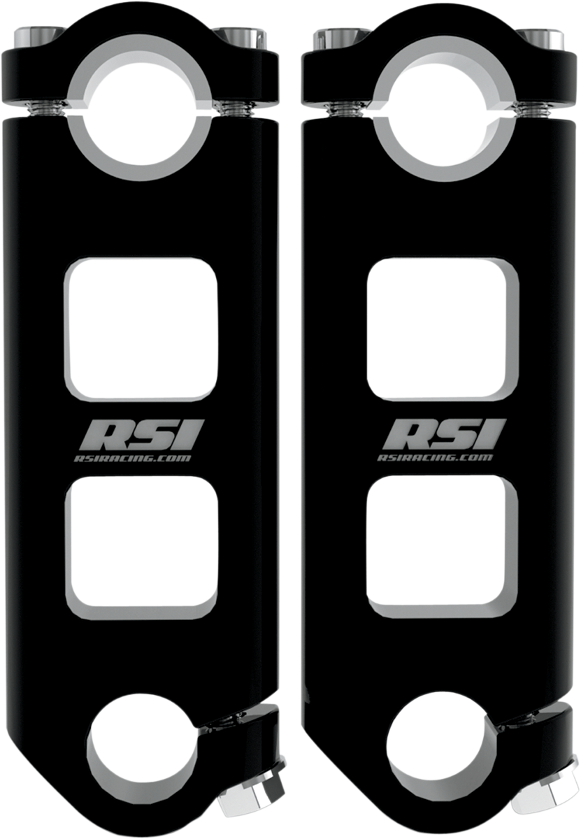 RACE SHOP INC. Pivoting Handlebar Risers - 10" PR-10-B