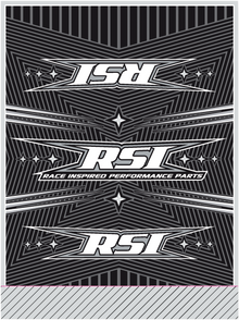 RACE SHOP INC. Round Handlebar Pad - Black BPR-B