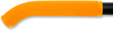 RACE SHOP INC. 7" Colored Rubber Grips - Orange G-7 ORANGE