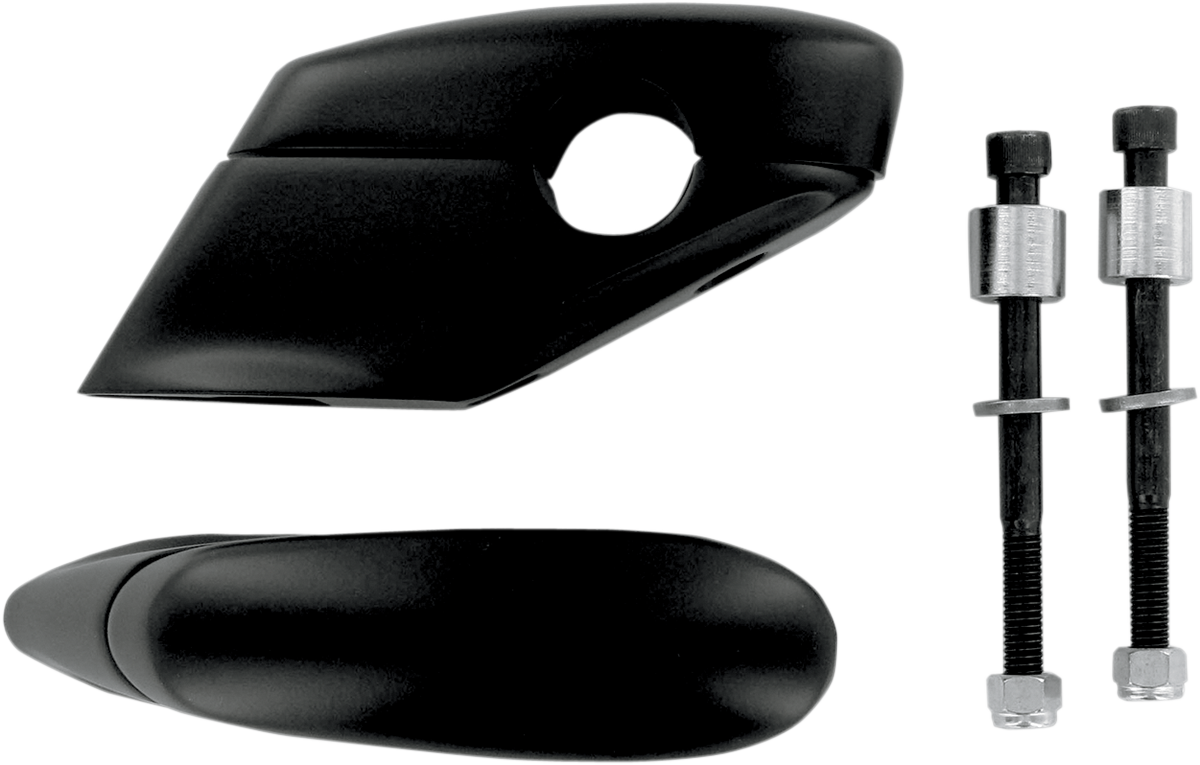 BARON Liner Pullback Handlebar Risers - Black BA-7422-01