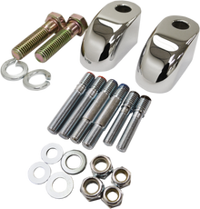 BARON Handlebar Riser Adapter/Extensions - Pullback - 1" - Chrome BA-7416-01