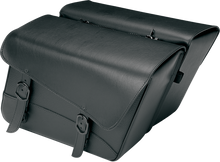 WILLIE & MAX LUGGAGE Compact Black Jack Saddlebag - Slant - Large 59589-00