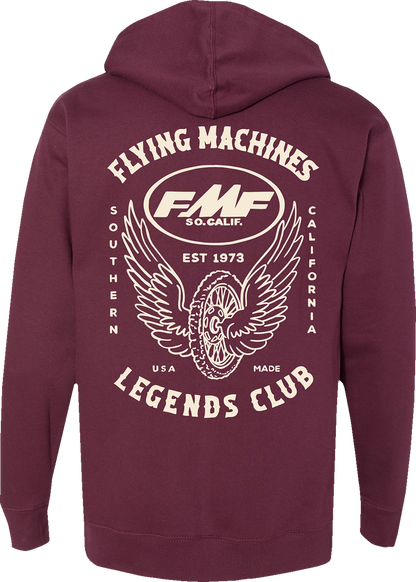 FMF Loyalty Hoodie - Maroon - Small FA24121901MRNSM
