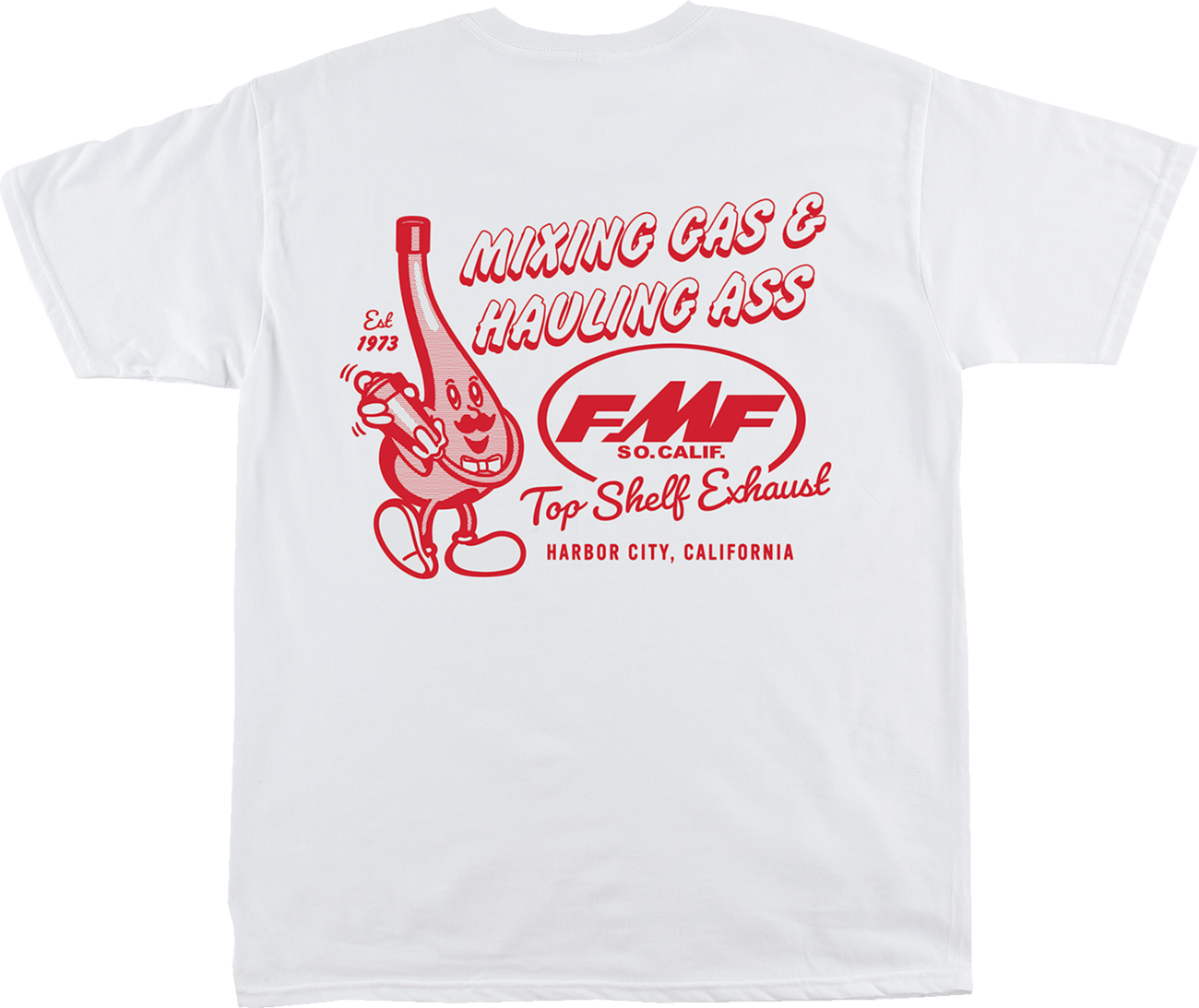FMF Top Shelf T-Shirt - White - Medium FA24118905WHTMD