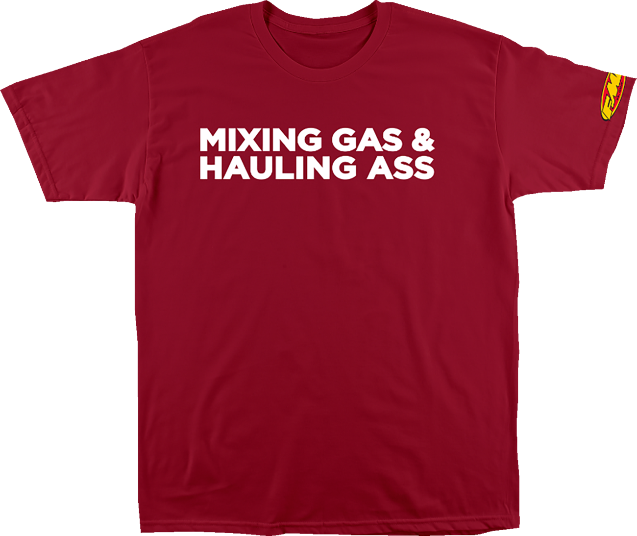 FMF Gass T-Shirt - Red - Medium FA21118915REDMD
